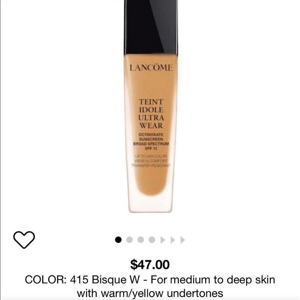 Lancome teint idole ultra wear foundation 415